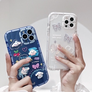 -พร้อมส่ง เคสนิ่ม เคสไอโฟน14promax การ์ตูนนูน3มิติ รุ่น 7plus 8plus 12pro 12promax i13 13pro 13promax