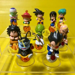 Dragonball Z Gashapon box set 10 pieces Year 2004