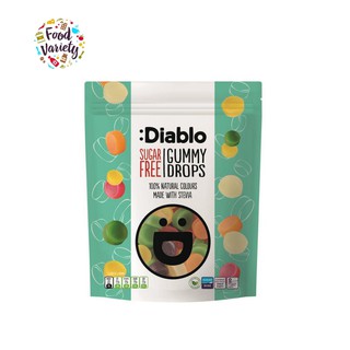 Diablo Sugar Free Gummy Drops 75g เดียโบล กัมมี่ดร็อป ไม่มีน้ำตาล 75 กรัม