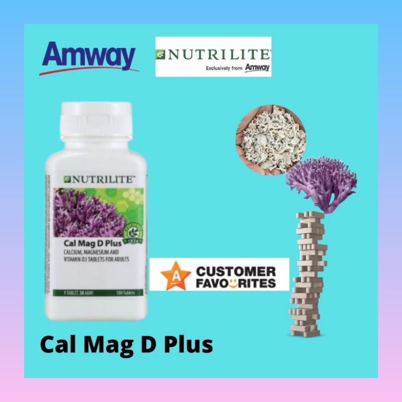 Nutrilite Cal Mag D Plus (180 แท็บ)
