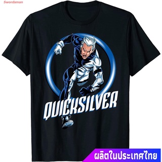 เสื้อยืดยอดนิยม Marvel X-Men Quicksilver The Dart Ring Dash Graphic T-Shirt Short sleeve T-shirtsS-5XL