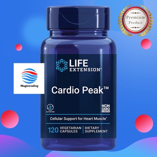 Life Extension Cardio Peak™ with Standardized Hawthorn and Arjuna / 120 Vegetarian Capsules