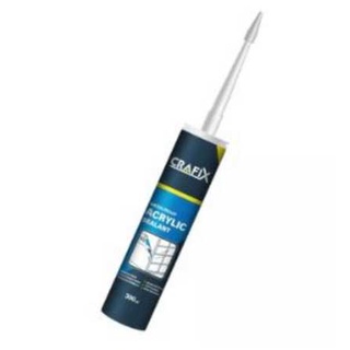 CRAFIX กาวอุดรอยรั่ว กาวอะคริลิกอเนกประสงค์ 380 กรัม กันน้ำ 100% Acrylic Sealant