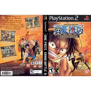 แผ่นเกมส์ PS2 One Piece Grand Battle   คุณภาพ ส่งไว (DVD)