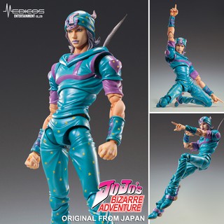 Model Figma งานแท้ Original ฟิกม่า Medicos JoJos Bizarre Adventure โจโจ้ ล่าข้ามศตวรรษ Johnny Joestar โจนี่ โจสตาร์