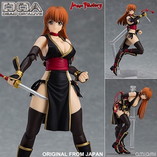 งานแท้ Original Max Factory Dead Or Alive เดด ออร์ อะไลฟ์ Ninja Kasumi Tenjinmon คาซูมิ เทนจินมอล นินจาสาว Black Figma