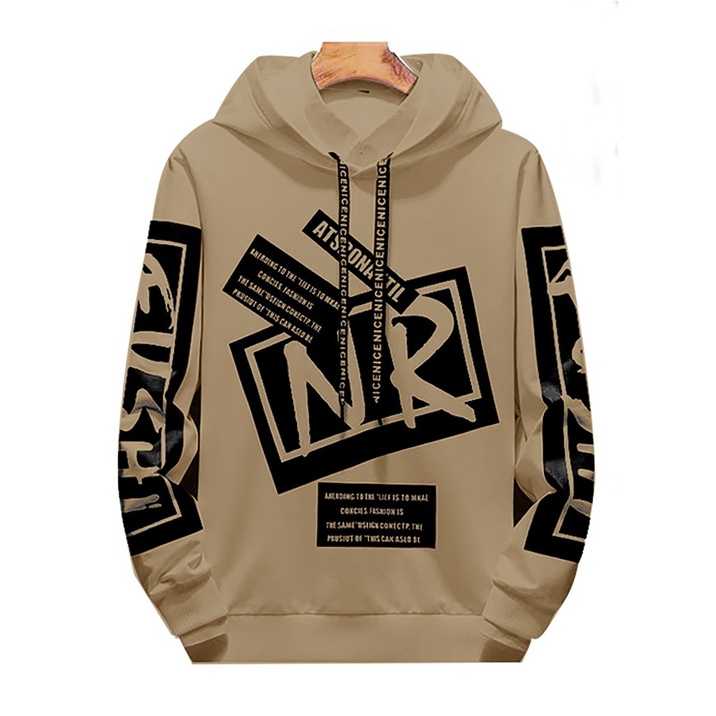 เสื้อสเวตเตอร์มีฮู้ดผู้ชาย NR FASHION