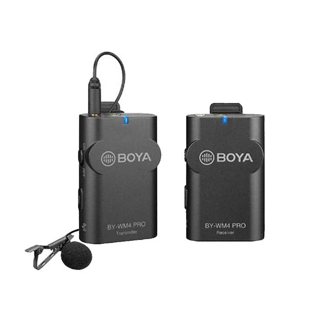 Boya Wireless Microphone BY-WM4 Pro ไมค์ไร้สายหนีบปกเสื้อ, ไลว์สด วิดีโอ ( Mobile & Camera )