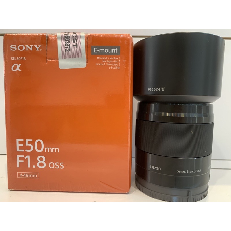Lens sony  50F1.8(BLACK)