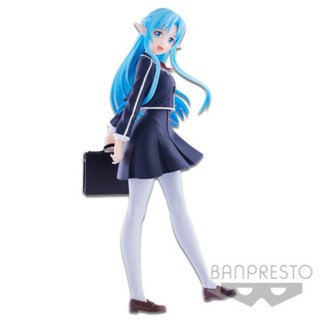 [ฟิกเกอร์แท้]​ Model SAO Sword Art Online EXQ : Asuna (School Uniform Ver.) (Banpresto Bandai)​