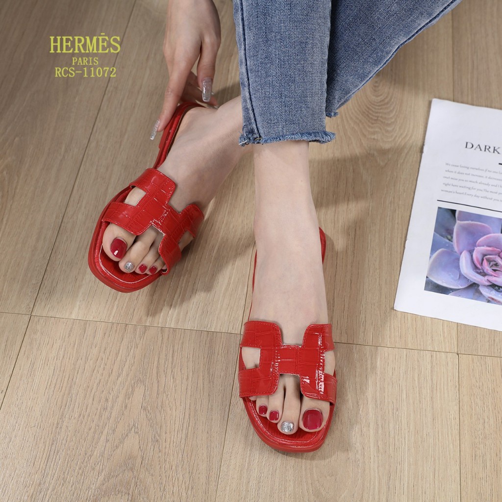 Pin 09 866HERMES รองเท้า นําเข้า คุณภาพดี สําหรับผู้หญิง Rcs-11072 ...