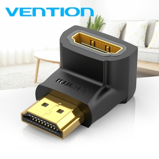 Vention Hdmi อะแดปเตอร์ 90 270 องศามุมขวา Hdmi Male To Hdmi Female สายเคเบิ้ลแปลงสําหรับ Hdtv Ps4 Laptop 4K Extender