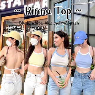 🦋Rinna Top🦋 ครอปผูกหลัง ผ้าร่องผ้านุ่มมากก สายที่คอยืดได้ โชว์หลังสวยๆกันค่า