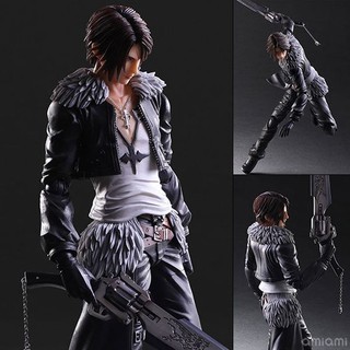 Figma ฟิกม่า Model Figure ฟิกเกอร์ Play Arts Kai Dissidia Final Fantasy Squall Leonhart ไฟนอลแฟนตาซี สควอลล์ เลออนฮาร์ต