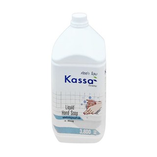 KASSA HOME สบู่เหลวล้างมือ กลิ่นอควอบลู ขนาด 3,800 มล. สีฟ้า