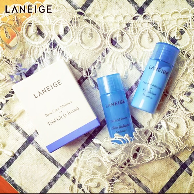 Laneige Basic Care Moisture Trial Kit (2Items)