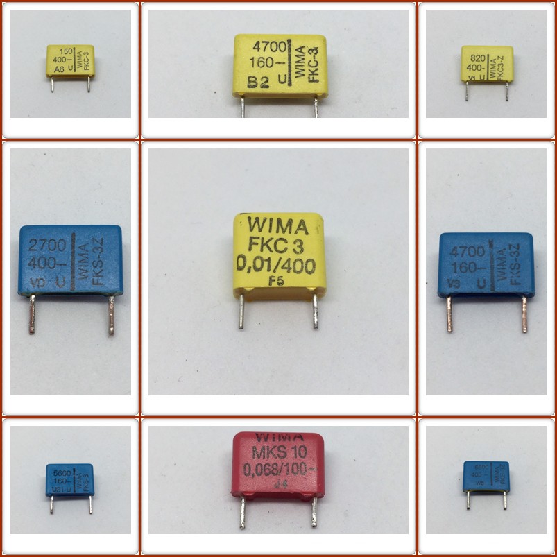 C Wima ระยะขา 10mm.#ของแท้ #ออดิโอเกรด high-end/สินค้าล็อตเก่าคุณภาพเยี่ยมแน่นอน