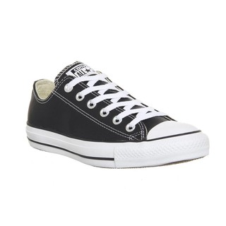 Converse รองเท้าผ้าใบแฟชั่น รุ่น All Star low leather สีดำ