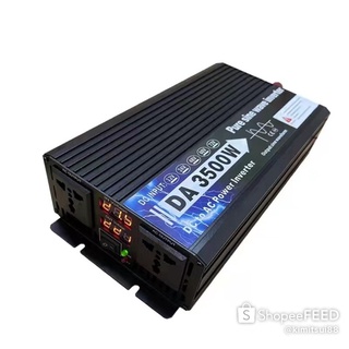 อินเวอร์เตอร์/3500W 3000w12V/24Vอินเวอร์เตอร์เพียวซายเวฟ Inverter pure sine waveพร้อมส่งจากไทยประกันศูนย์ไทบ Inverter pu