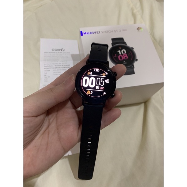 Huawei Watch gt2 42mm. สีดำ มืองสอง สภาพดีมาก