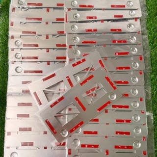 กรอบป้ายทะเบียน ไร้ขอบ แท้ ปั้มขึ้นรูปด้วยเครื่อง CNC ราคาต่…