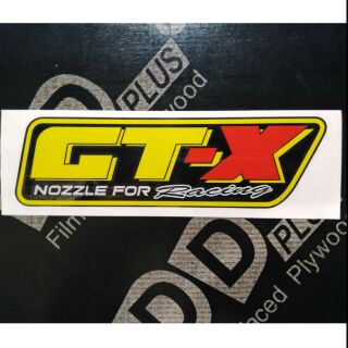 สติ๊กเกอร์ GT-X งานตัดสะท้อนแสง3M