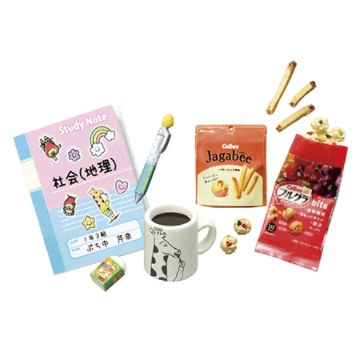 Direct from Japan Re-Ment Petit sample series Calbee Snacks 8 item ...