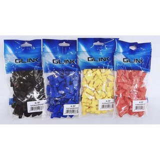 Plug (ปลอกหุ้มหัวแลน) G-LINK รุ่น GL-387 Boots RJ45 CAT5 (50/Pack) *คุณภาพดี* มี น้ำเงิน แดง เหลือง ดำ ขาว เทา- 1 ปี