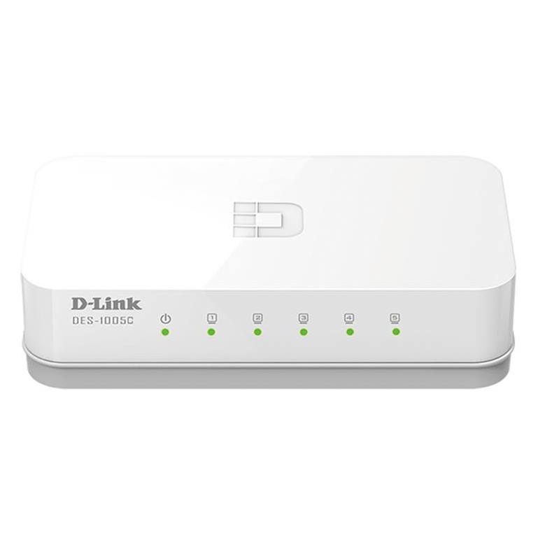 SWITCH & ROUTER DLINK, UNMANAGED SWITCH 5PORT