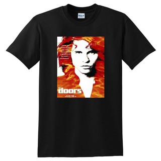 เสื้อยืด ผ้าฝ้าย พิมพ์ลายโปสเตอร์ภาพยนตร์ Bluray The Doors สําหรับผู้ชาย