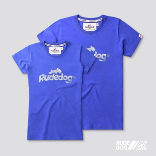 Rudedog เสื้อยืด รุ่น Logo21 สีฟ้าโอเชี่ยน (ราคาต่อตัว)