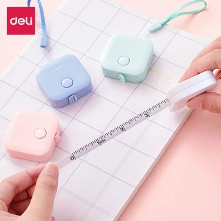 สายวัดแบบตลับ 1.5MX7MM Deli 79650