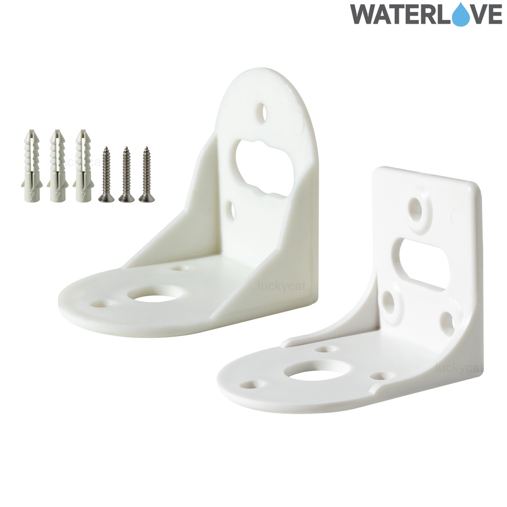 ฉากยึด ก๊อกน้ำ แป้นยึด ก๊อกน้ำ ฐานยึดก๊อกน้ำ พลาสติก สำหรับ เครื่องกรองน้ำ (ไม่รวมน็อตยึด)