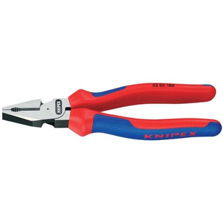 KNIPEX 02 02 180 คีมเอนกประสงค์ คีมเอนกประสงค์แรงงัดสูง คีมจับ คีมหนีบ คีมตัดลวด คีมสารพัดประโยชน์ Made in Geramany