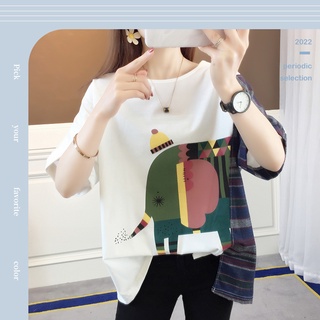 Nuysi 💕เสื้อแฟชั่น สกรีนลายช้าง🐘ด้านข้างออกแบบมาเหมือนลายผ้าฝ้ายพื้นเมือง🍂 ดูเก๋ดูนำเทรนสุดๆ ❤️‍🔥