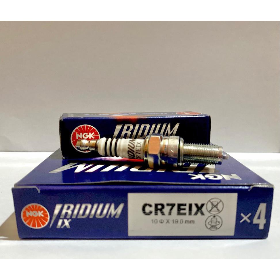 หัวเทียน NGK IRIDIUM IX ORIGINAL (CR7EIX) Husqvarna Aerox (125cc) Xeon ฯลฯ