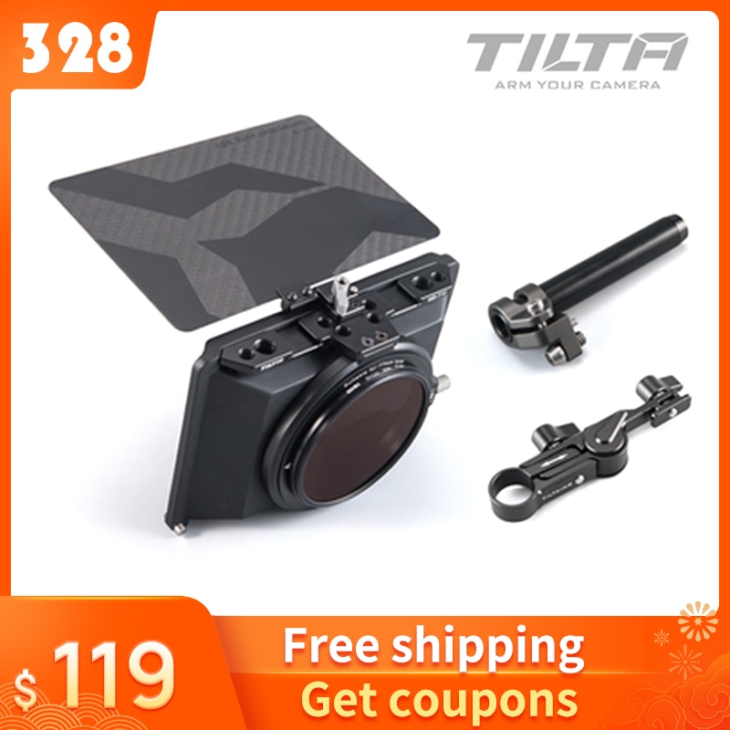 Instock Tiltaing Mini Matte Box for DSLR mirrorless style cameras Tilta