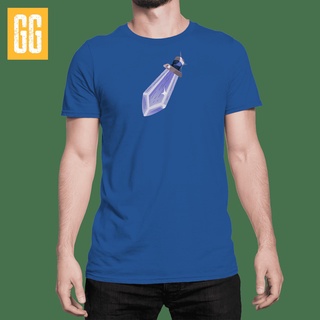 เสื้อยืดผ้าฝ้ายพิมพ์ลายแฟชั่น GG Clothing Gamer Sword Tshirt Cotton Tee printed Shirt T-Shirt tee graphic tshirt for Men