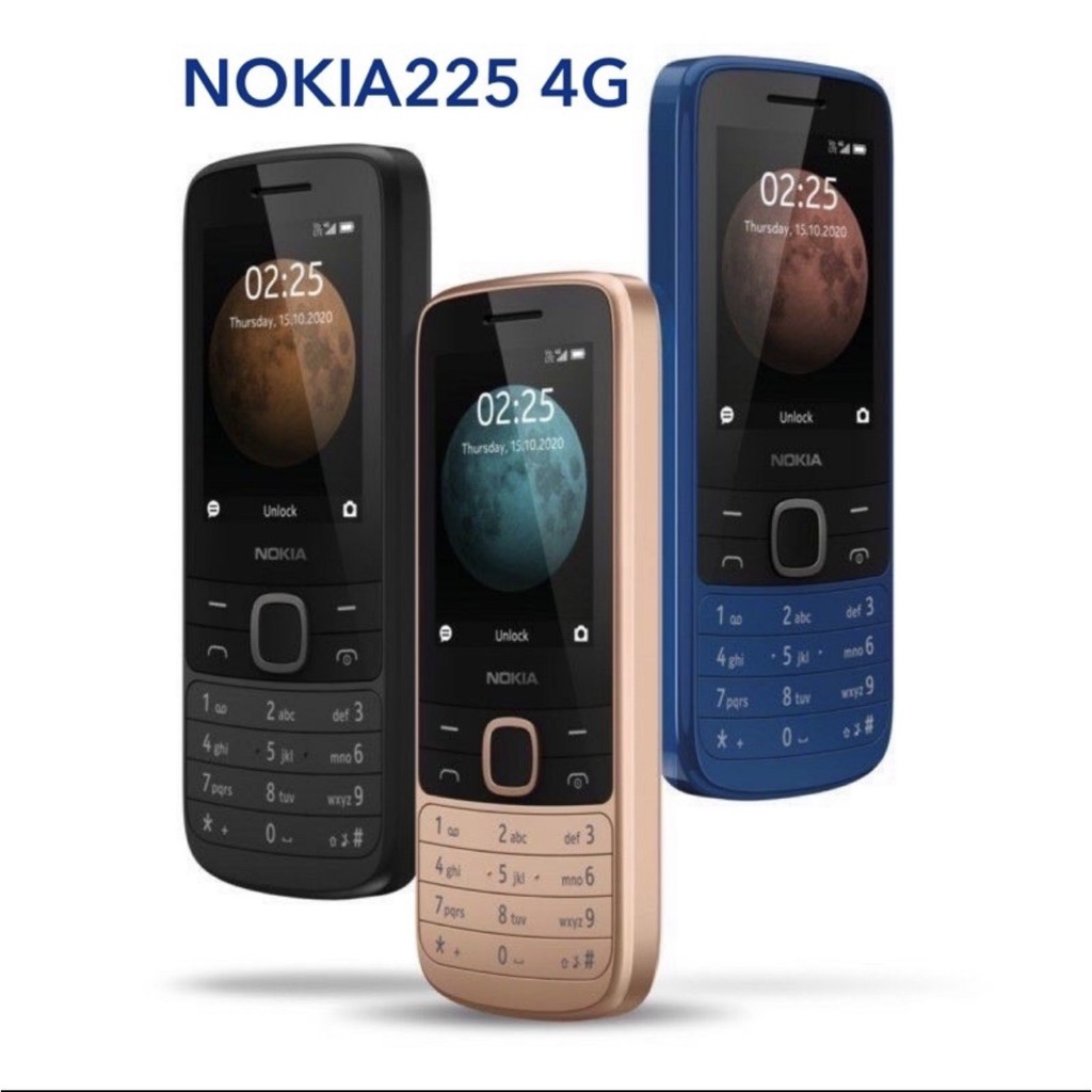 Nokia225 ปุ่มกด4G เครื่องศูนย์แท้ ประกันศูนย์ 1 ปี