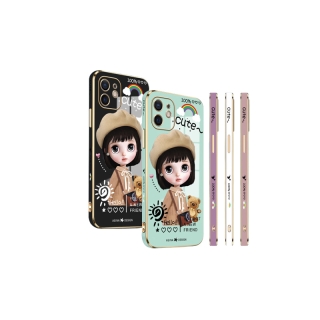 เคส เคสโทรศัพท์ เคสมือถือ OPPO A15 A15S A7 A5S A12 A12S A9 A5 A31 A12E A53 A33 A74 A92 A52 2020 4G 5G สำหรับ Case Cartoon Cute Girl TPU