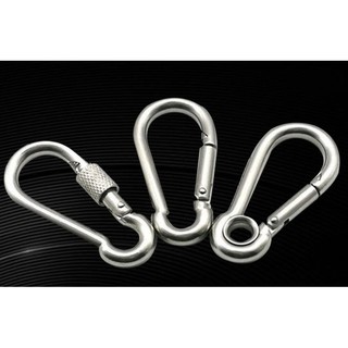 คาราบิเนอร์ Carabiners สแน็ปลิงค์ Snaplink ตะขอเกี่ยว สแนปลิงค์แสตนเลสแท้ 304 ขนาด M4*40-M10*100(ราคาต่อชิ้น)