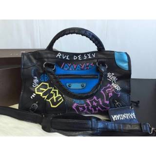 Balenciaga Graffiti กระเป๋า / กระเป๋า Balenciaga ลายกราฟฟิตี้