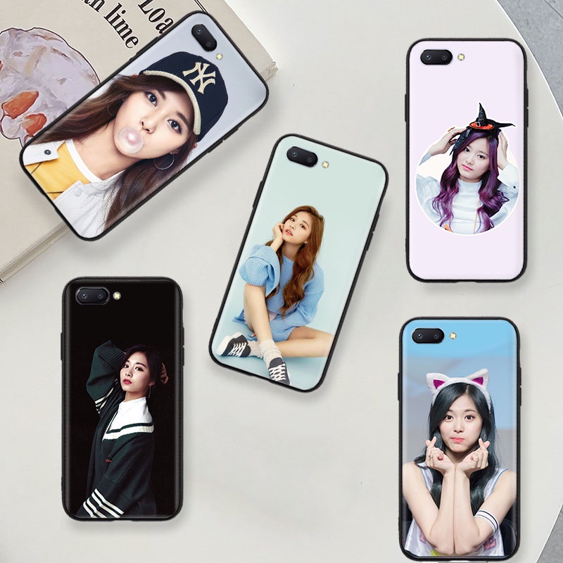 สีดํานุ่มป้องกันกรณีสําหรับ Motorola Moto Edge G60 G42 G71 E32 G52 G51 G60S G40 Power G NCB-38 Tzuyu