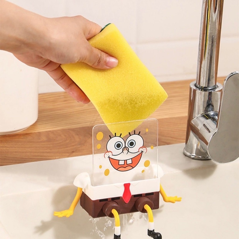 ที่วางฟองน้ำ Scotch Brite ลาย SPUNCH BOB โค้ด D6YFDS ซื้อ 300 ลด 60.-