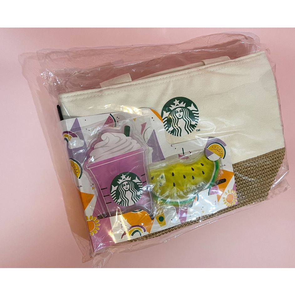 Starbucks JAPAN Limited 2019 Cooler Bag +Cooling Gel สตาร์บัคเจแปนลิมิเตด ซัมเมอร์คอลเลคชั่น กระเป๋า