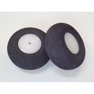 ล้อโฟม DIY RC model Airplane sponge Foam wheel tire D 1.5" x 2pcs