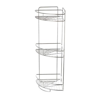 ชั้นเข้ามุมสเตนเลส 3 ชั้น KECH LEAF CORNER RACK KECH LEAF 3-TIER