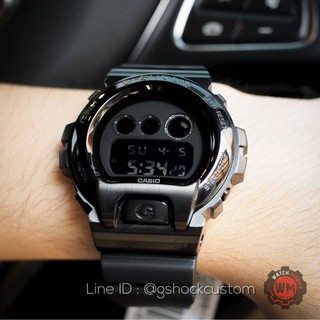 G-Shock Custom DW-6900 รมดำMetal