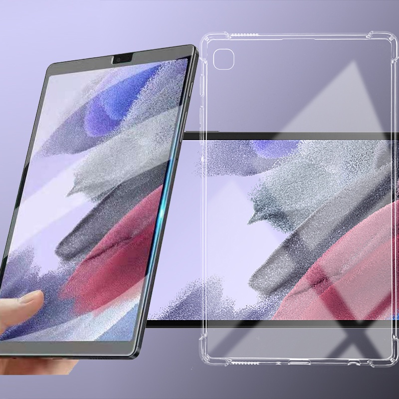 Samsung Galaxy Tab A7 Lite 8.7 นิ้ว รุ่น SM-T220 SM-T225 ปลอก + ฟิล์มกระจกนิรภัยปกป้องหน้าจอ
