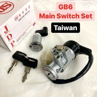 ชุดสวิตช์หลัก GB6 เฟมฮอนด้า (ไต้หวัน / ซันโม่) // ชุดกุญแจพิเศษ HONDA GB6 SUIS KUNCI SET LOCK ASSY